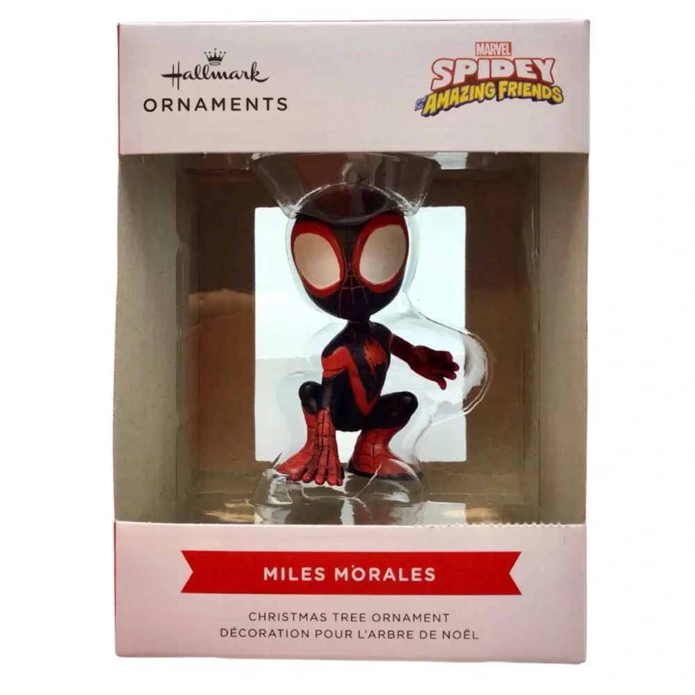 Hallmark Marvel Spidey Amazing Friends “Miles Morales” Christmas Ornament (NWT)